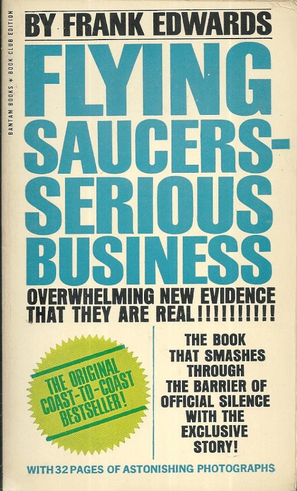 Flying Saucers Serious Business Sale