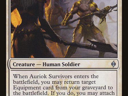 Auriok Survivors [New Phyrexia] on Sale