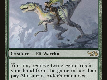 Allosaurus Rider [Duel Decks: Elves vs. Goblins] Online now