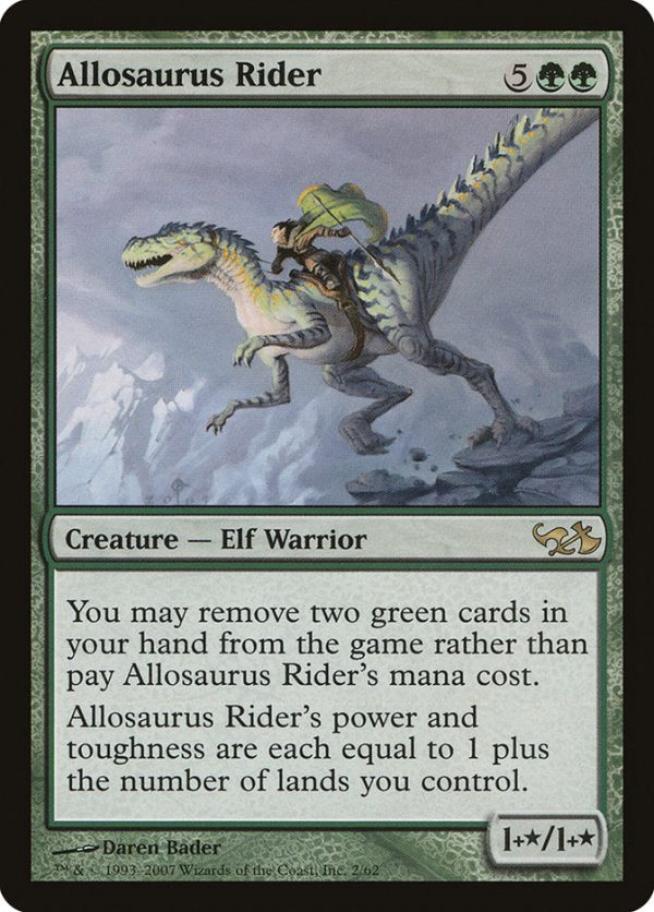 Allosaurus Rider [Duel Decks: Elves vs. Goblins] Online now