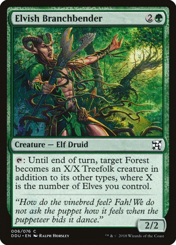 Elvish Branchbender [Duel Decks: Elves vs. Inventors] Discount