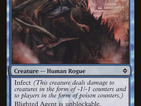 Blighted Agent [New Phyrexia] Hot on Sale