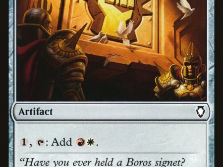 Boros Signet [Commander Anthology Volume II] Hot on Sale