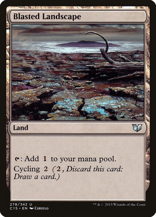 Blasted Landscape [Commander 2015] Supply