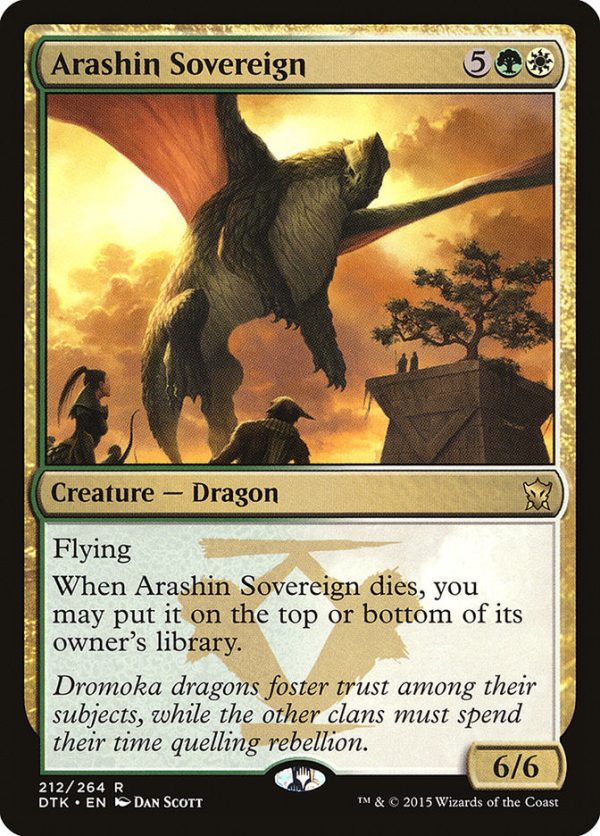 Arashin Sovereign [Dragons of Tarkir] Hot on Sale