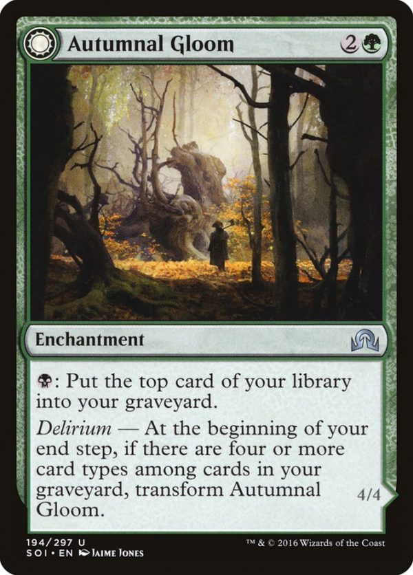 Autumnal Gloom    Ancient of the Equinox [Shadows over Innistrad] For Cheap