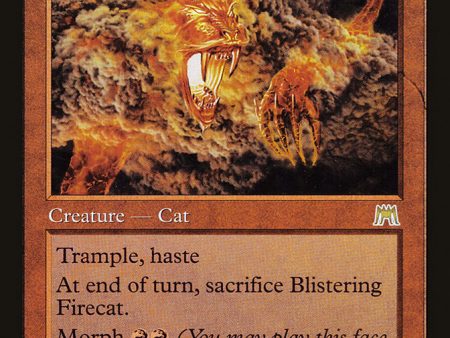 Blistering Firecat [Onslaught] For Discount