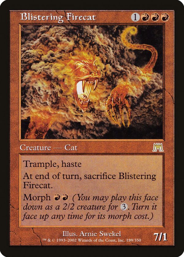 Blistering Firecat [Onslaught] For Discount