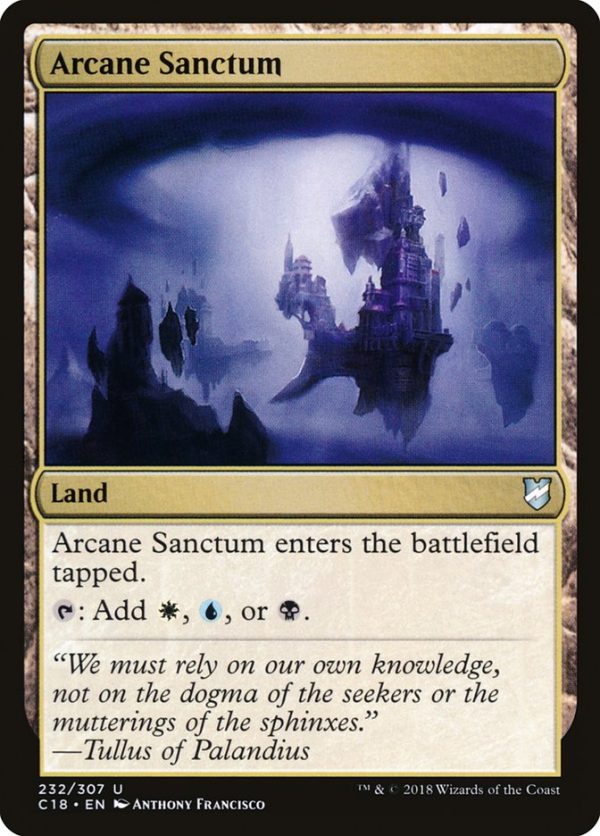 Arcane Sanctum [Commander 2018] For Sale