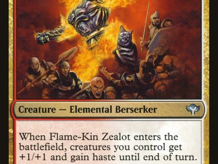 Flame-Kin Zealot [Duel Decks: Speed vs. Cunning] For Discount