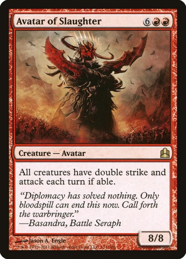 Avatar of Slaughter [Commander 2011] Discount