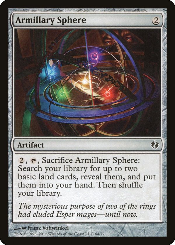 Armillary Sphere [Duel Decks: Venser vs. Koth] Cheap