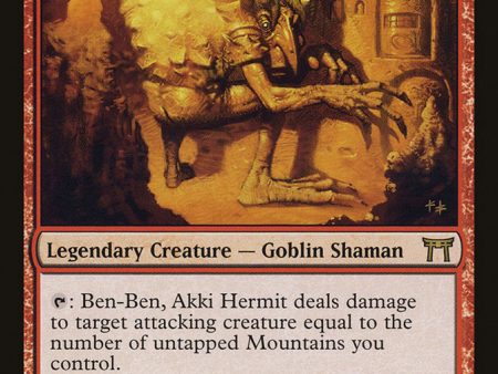 Ben-Ben, Akki Hermit [Champions of Kamigawa] Online now