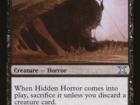 Hidden Horror [Tenth Edition] Cheap