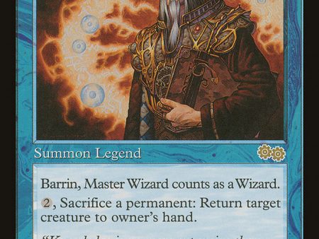 Barrin, Master Wizard [Urza s Saga] Cheap