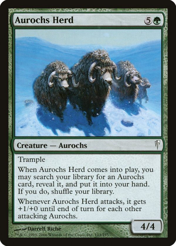 Aurochs Herd [Coldsnap] Cheap