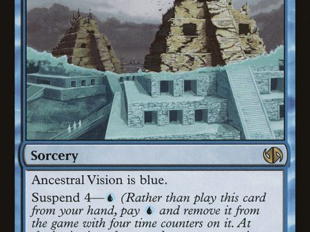 Ancestral Vision [Duel Decks: Jace vs. Chandra] For Discount