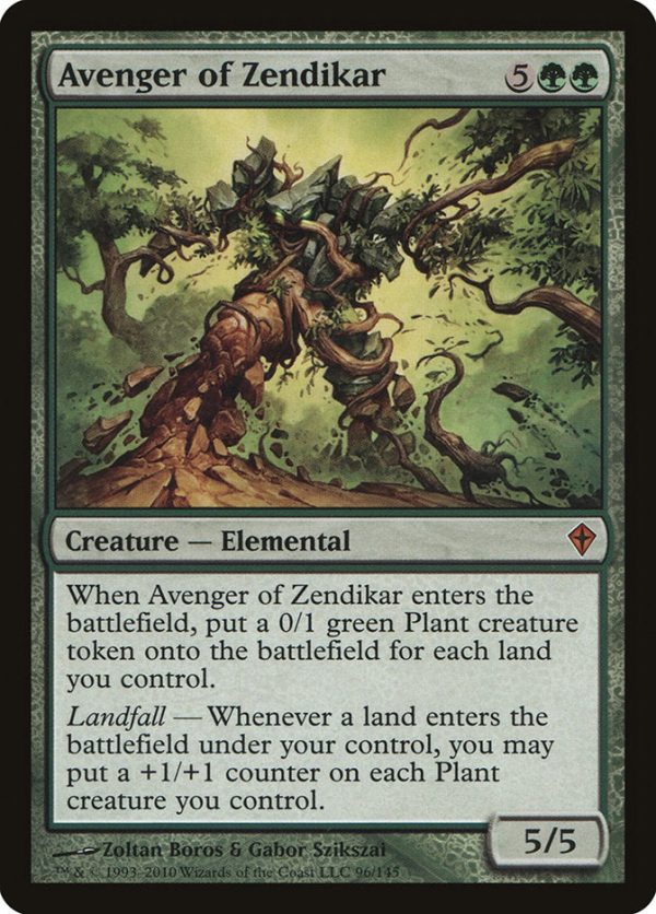 Avenger of Zendikar [Worldwake] Supply