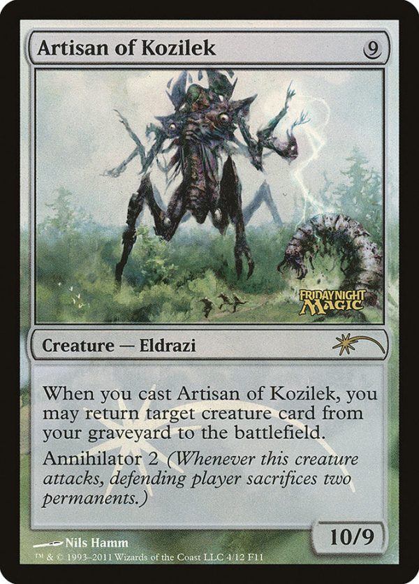 Artisan of Kozilek [Friday Night Magic 2011] Online Hot Sale