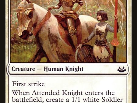 Attended Knight [Modern Masters 2017] Hot on Sale