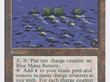 Blue Mana Battery [Fourth Edition] Supply