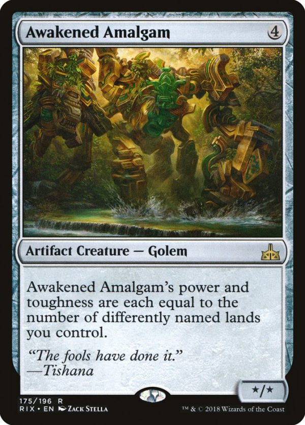 Awakened Amalgam [Rivals of Ixalan] Online now