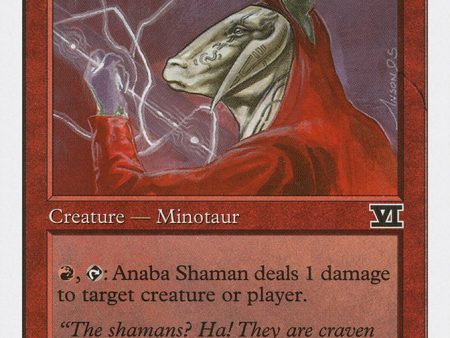 Anaba Shaman [Classic Sixth Edition] Online now